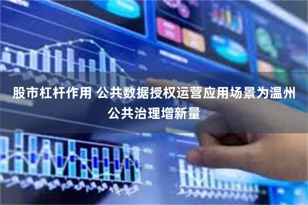 股市杠杆作用 公共数据授权运营应用场景为温州公共治理增新量