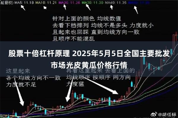 股票十倍杠杆原理 2025年5月5日全国主要批发市场光皮黄瓜价格行情