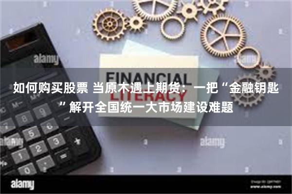 如何购买股票 当原木遇上期货：一把“金融钥匙”解开全国统一大市场建设难题