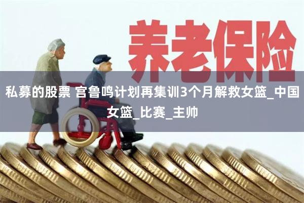 私募的股票 宫鲁鸣计划再集训3个月解救女篮_中国女篮_比赛_主帅